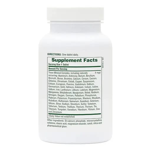 Вітаміни та мінерали Natures Plus Trace-Mins, 180 таблеток - фото 2