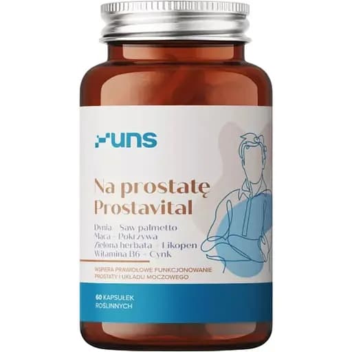 Диетическая добавка для здоровья мужчин UNS Prostavital 60 вегетарианских капсул (2022-10-2715) - фото 1