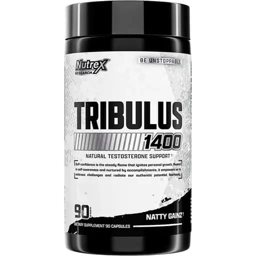 Трибулус Nutrex Research Tribulus 1400 для підтримки чоловічого здоров'я 90 капсул (2023-10-3314) - фото 1