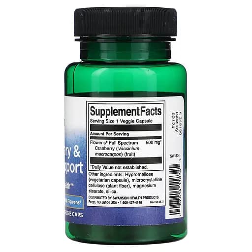 Поддержка мочевыделительной системы для мужчин Swanson Men's Urinary & Bladder Support 500 мг 30 капсул - фото 2