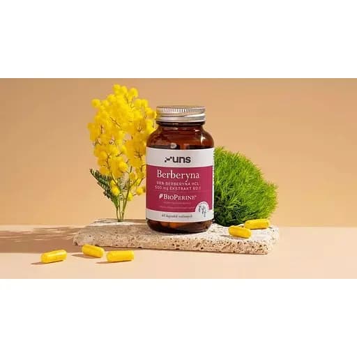 Екстракт барбарису UNS Berberine 400 мг 60 вегетаріанських капсул (2022-10-2707) - фото 3
