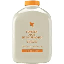 Натуральна добавка Forever Living Aloe Bits N' Peaches 1 л
