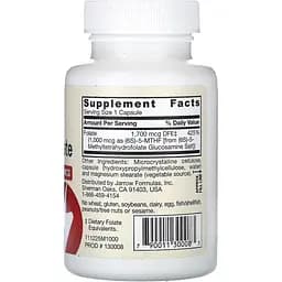 Метилфолат Jarrow Formulas Methyl Folate 1000 мкг 100 капсул - мініатюра 2