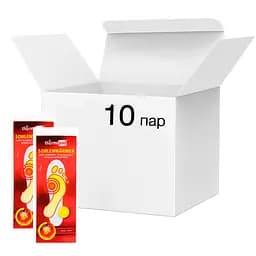 Хімічна грілка-устілка Thermopad Foot Warmer New, 10 пар 40-41 Білий