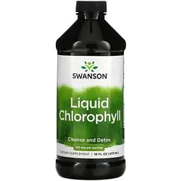 Натуральная добавка Swanson Liquid Chlorophyll 100 мг 473 мл