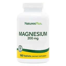 Магній NaturesPlus Magnesium 200 mg 180 таблеток