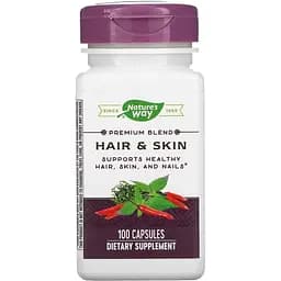 Здоров'я волосся, шкіри та нігтів Nature's Way Hair & Skin 100 капсул
