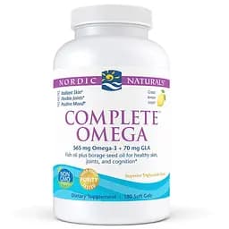 Жирні кислоти Nordic Naturals Complete Omega, 180 капсул лимон - мініатюра 2
