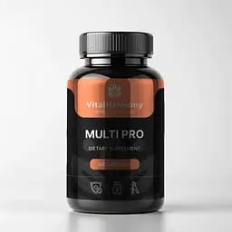 Вітаміни та мінерали VitalHarmony Multi Pro Premium Multivitamins 90 капсул для підтримки загального стану організму