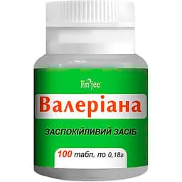 Валеріана Enjee пігулки 100 шт. х 180 мг