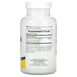 Натуральна добавка Natures Plus Apple Pectin 500 mg, 180 таблеток - мініатюра 2