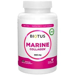 Морской коллаген Biotus 500 мг 120 капсул