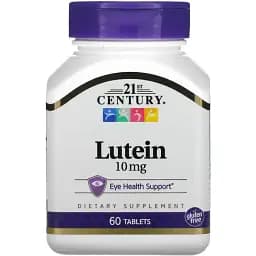 Lutein 21st Century 10 mg 60 таблеток - мініатюра 1