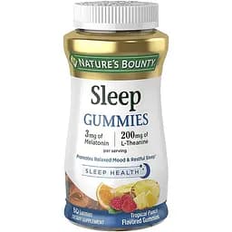 Комплекс для сна Nature's Bounty Sleep Gummies вкус тропического пунша 60 жевательных конфет