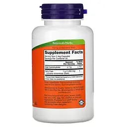 Натуральна добавка NOW Cat's Claw 500 mg, 100 капсул - мініатюра 2
