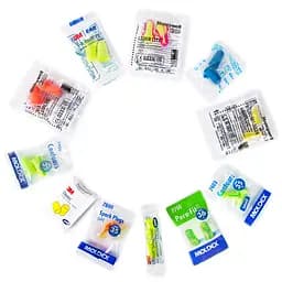 Пробний набір пінних берушів Multibrand, повний з 11 пар (868-02c)