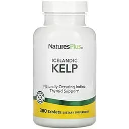 Ламинария Nature's Plus Icelandic Kelp 300 таблеток