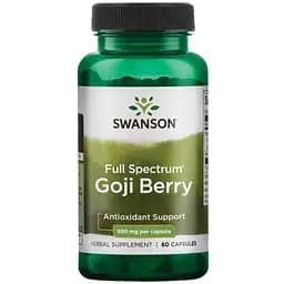 Ягоды годжи Swanson Goji Berry 500 мг 60 капсул (100-55-7760364-20)