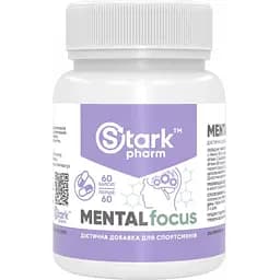 Натуральна добавка Stark Pharm Mental Focus 60 капсул