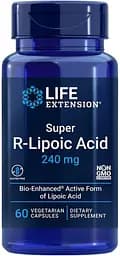 Натуральная добавка Life Extension Super R-Lipoic Acid 240 mg, 60 вегакапсул