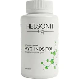 Міо-інозитол Helsonit Myo-Inositol 500 мг 90 капсул - мініатюра 1