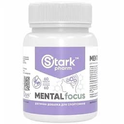 Комплекс для покращення концентрації уваги та пам'яті Stark Pharm Stark Mental Focus 60 caps (1086-2022-10-0971)