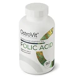 Вітамін OstroVit Folic Acid 90 таблеток - мініатюра 2