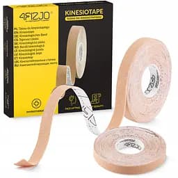 Лента кинезиологическая (кинезио тейп) 4FIZJO 1 см x 5 м Biege (P-5905973400800)