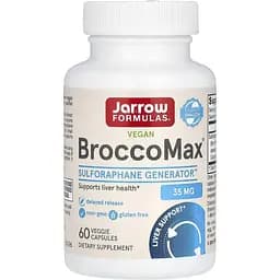 Екстракт броколі Jarrow Formulas BroccoMax 60 вегетаріанських капсул