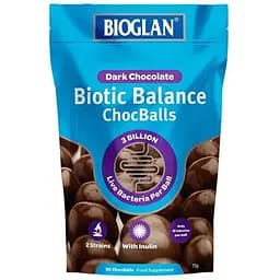 Пробіотики і пребіотики Bioglan Biotic Balance Chocballs 30 драже