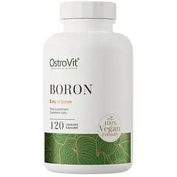Витамины и минералы OstroVit Vege Boron, 120 вегакапсул.