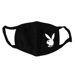 Маска тканевая Geekland Зайц Плейбой Playboy чёрная MS 070.036