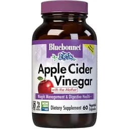 Натуральна добавка Bluebonnet Apple Cider Vinegar 60 вегакапсул