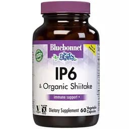 Комплекс для імунітету Bluebonnet Nutrition Inocell IP6 Plus AHCC 60 вегетаріанських капсул