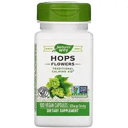 Хміль Nature's Way Hops квіти 620 мг 100 капсул