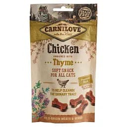 Ласощі для котів Carnilove Cat Semi Moist Snack курка і чебрець 50 г