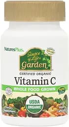 Витамины и минералы Natures Plus Source of Life Garden Vitamin C, 60 вегакапсул