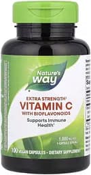 Вітаміни та мінерали Nature's Way Vitamin C with Bioflavonoids Extra Strength, 100 капсул