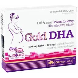 Жирные кислоты Olimp Gold DHA 30 капсул