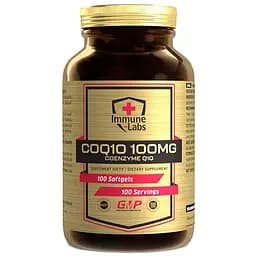 Натуральна добавка Immune Labs CoQ10, 100 mg 100 капсул