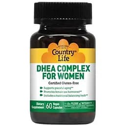 Натуральна добавка Country Life DHEA Complex for Women 60 вегакапсул