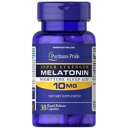 Мелатонін Puritan's Pride Melatonin 10 mg 30 капсул
