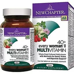 Мультивітаміни для жінок New Chapter Every Woman II 40+ 48 таблеток - мініатюра 1