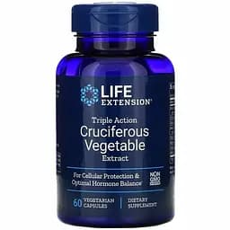Пищевая добавка для гормональной поддержки Life Extension Cruciferous Vegetable Extract 60 капсул