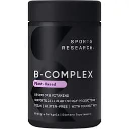 Вітаміни Sport Research Vitamin B-Complex 60 softgels (1086-2023-10-4011)