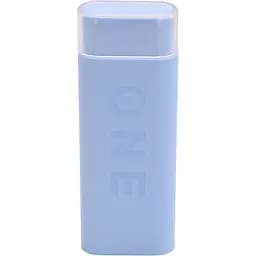 Органайзер для таблеток МВМ My Home PC-13 1 день, 11,5х4,2х1,8 см, блакитний (PC-14 COLOR)