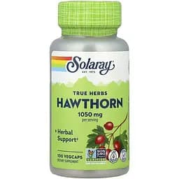 Глід Solaray Hawthorn Berry 525 мг 100 веганських капсул