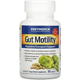 Рослинний комплекс Enzymedica Gut Motility для моторики кишківника 30 капсул