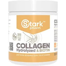 Колаген Stark Pharm Collagen Hydrolyzed Biotin 300 капсул