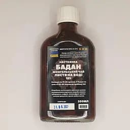 Водна настойка на листі бадану монгольського чаю 200 мл